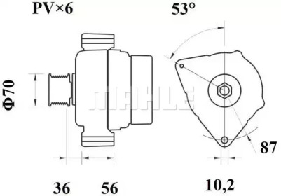 MAHLE ORIGINAL MG134