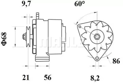 MAHLE ORIGINAL MG 142