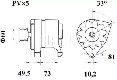 MAHLE ORIGINAL MG 247