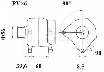 MAHLE ORIGINAL MG 333