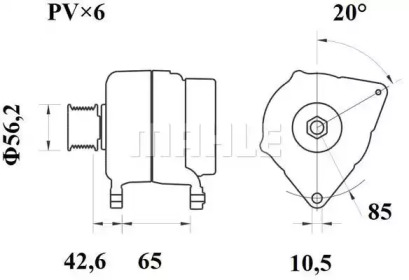 MAHLE ORIGINAL MG 425