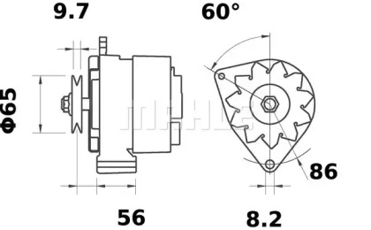 MAHLE ORIGINAL MS 24