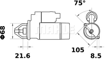 MAHLE ORIGINAL MS 85