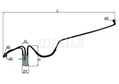 MAHLE ORIGINAL KL 553