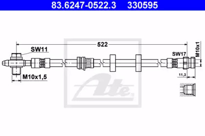 ATE 83.6247-0522.3