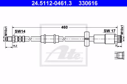 ATE 24.5112-0461.3