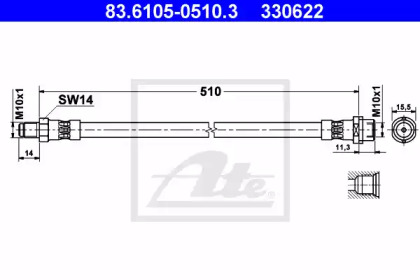 ATE 83.6105-0510.3