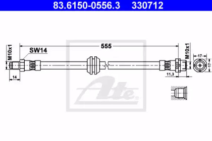 ATE 83.6150-0556.3