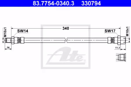 ATE 83.7754-0340.3