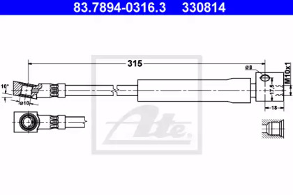 ATE 83.7894-0316.3