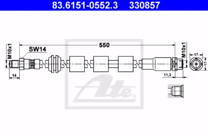 ATE 83.6151-0552.3