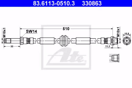 ATE 83.6113-0510.3