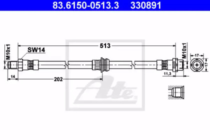 ATE 83.6150-0513.3