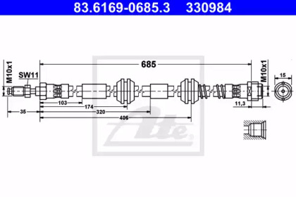 ATE 83.6169-0685.3