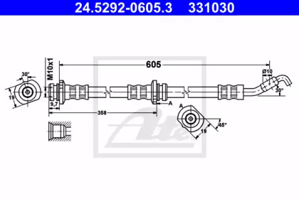 ATE 24.5292-0605.3