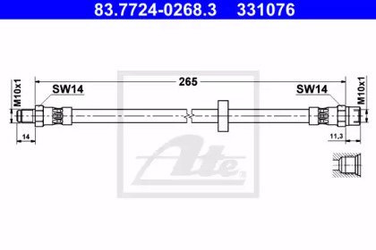 ATE 83.7724-0268.3