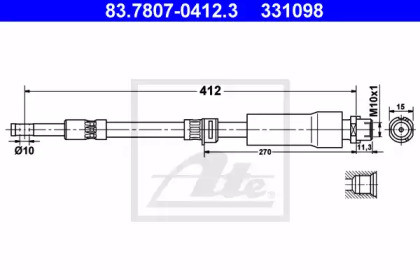 ATE 83.7807-0412.3
