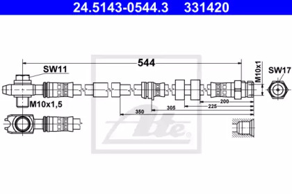 ATE 24.5143-0544.3