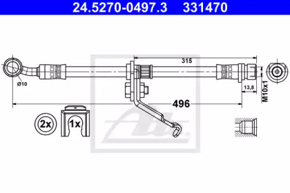 ATE 24.5270-0497.3