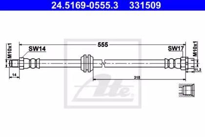 ATE 24.5169-0555.3