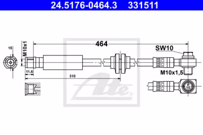 ATE 24.5176-0464.3