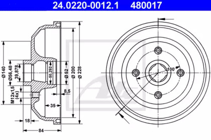 ATE 24.0220-0012.1