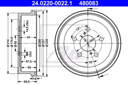 ATE 24.0220-0022.1