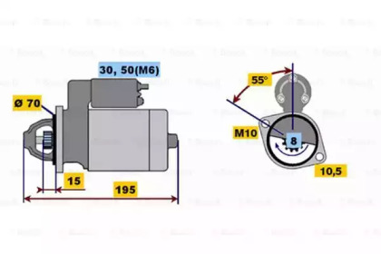 BOSCH 0 001 116 006 BOSCH 0 001 116 006