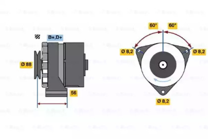 BOSCH 0 986 031 540