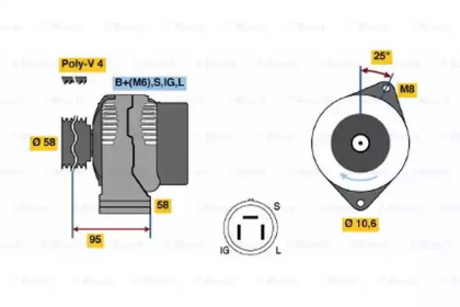 BOSCH 0 986 038 011