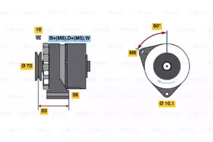 BOSCH 0 986 038 100