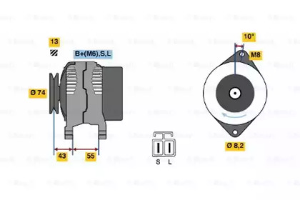 BOSCH 0 986 040 481