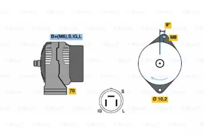 BOSCH 0 986 043 001