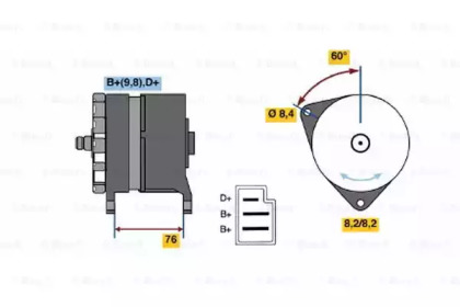 BOSCH 0 986 044 581