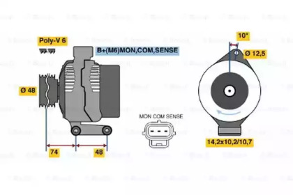 BOSCH 0 986 044 701