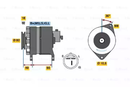 BOSCH 0 986 045 001