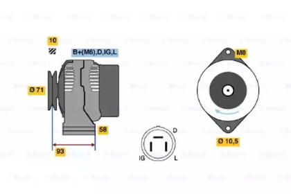 BOSCH 0 986 045 081