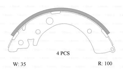 BOSCH 0 986 AB0 805