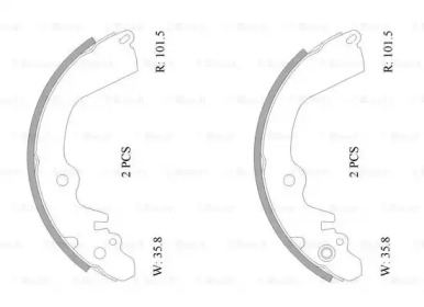 BOSCH 0 986 AB0 835