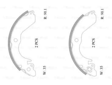 BOSCH 0 986 AB0 837