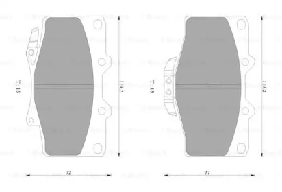 BOSCH 0 986 AB2 252