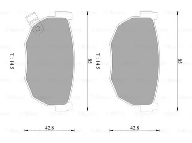 BOSCH 0 986 AB2 451 BOSCH 0 986 AB2 451