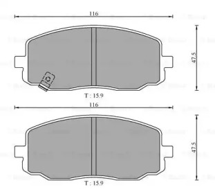 BOSCH 0 986 AB3 057