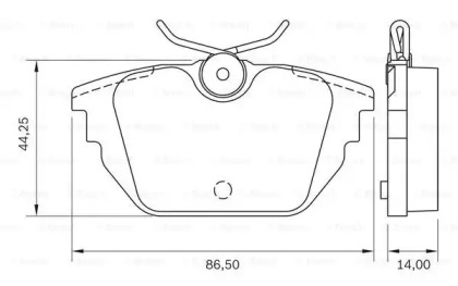 BOSCH 0 986 BB0 161