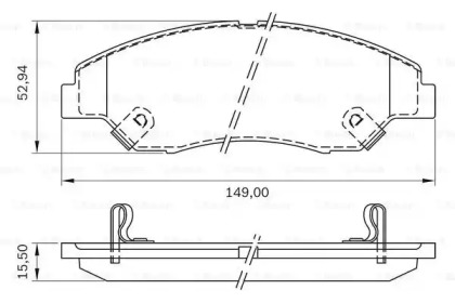 BOSCH 0 986 BB0 173