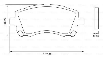 BOSCH 0 986 BB0 581