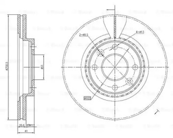 BOSCH 0 986 BB4 287
