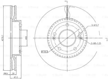 BOSCH 0 986 BB4 288