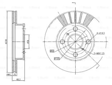 BOSCH 0 986 BB4 290