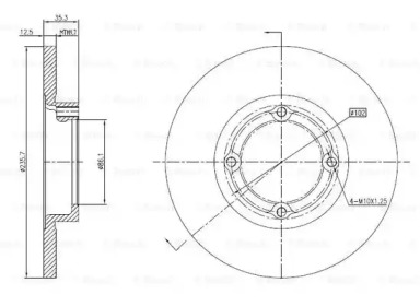 BOSCH 0 986 BB4 297